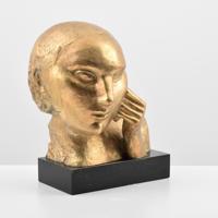 Minna Harkavy Bronze Bust Sculpture - Sold for $2,750 on 02-06-2021 (Lot 519).jpg